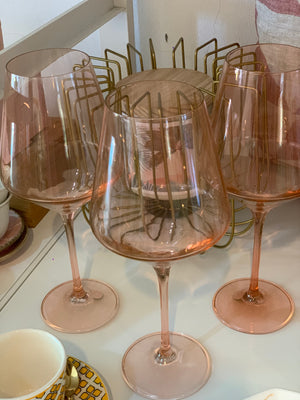 Wine Stemware by Estelle Coloured Glass