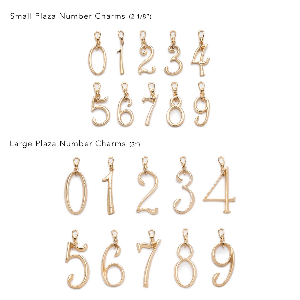 Plaza Large Numbers by LuLu Frost