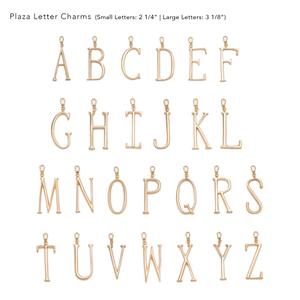 Plaza Small Letters by LuLu Frost