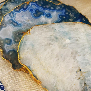 Agate Coasters by Shiva Designs Bespoke